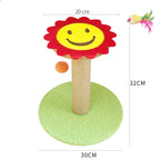 Popular kitten climbing frame with sisal scratching posts and mini jumping platform