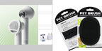Silent pet hair dryer with comb and blow dryer