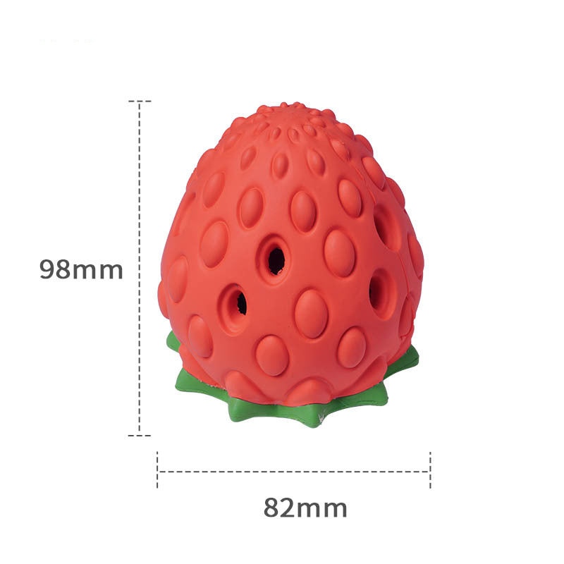 Treat-dispensing ball for dogs, durable chew toy, teeth-cleaning and educational toy, suitable for medium to large breed dogs to relieve boredom.
