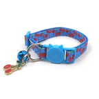 Cherry-print pet collar