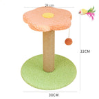 Popular kitten climbing frame with sisal scratching posts and mini jumping platform
