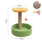 Popular kitten climbing frame with sisal scratching posts and mini jumping platform