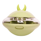Cat and dog food-dispensing toys, educational roly-poly toys, UFO-shaped fun feeders