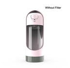 Pet water bottle, portable water bottle for dogs, water dispenser for dog walks, leak-proof drinking supplies