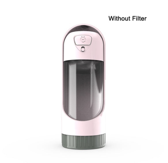 Pet water bottle, portable water bottle for dogs, water dispenser for dog walks, leak-proof drinking supplies