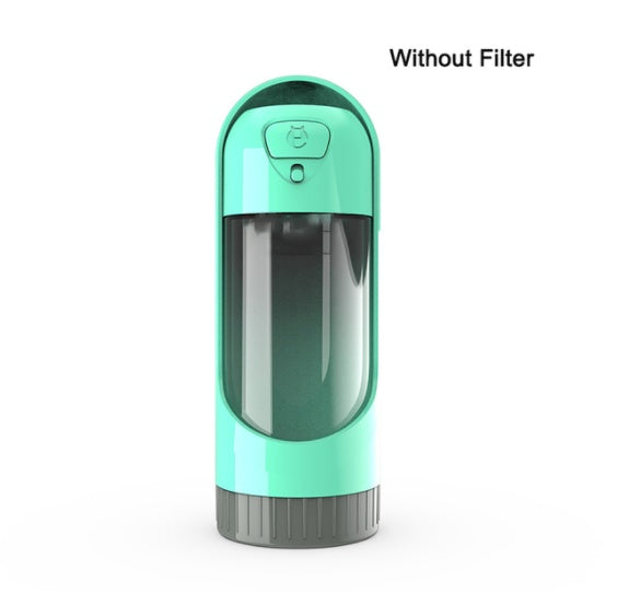 Pet water bottle, portable water bottle for dogs, water dispenser for dog walks, leak-proof drinking supplies