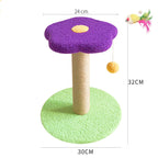 Popular kitten climbing frame with sisal scratching posts and mini jumping platform
