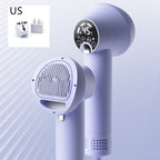 Silent pet hair dryer with comb and blow dryer