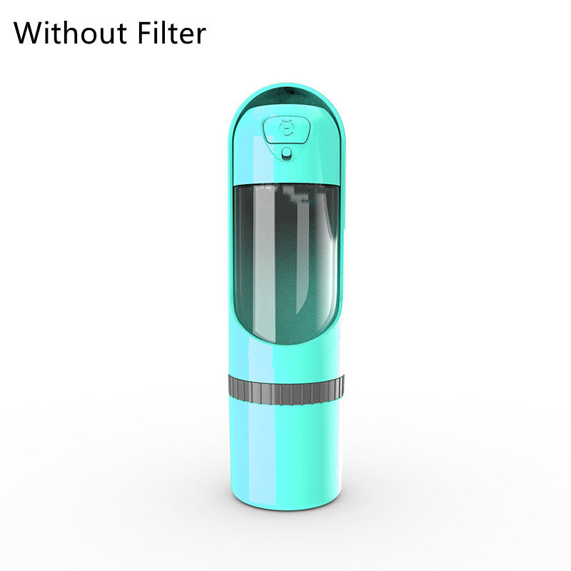 Pet water bottle, portable water bottle for dogs, water dispenser for dog walks, leak-proof drinking supplies