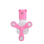 Pet Cat Toy Light-emitting Sound Rotating Multi-function Feeding Tool