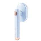 Light blue innovative 90° rotating pet comb