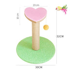 Popular kitten climbing frame with sisal scratching posts and mini jumping platform