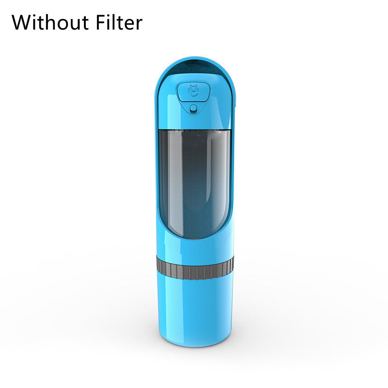 Pet water bottle, portable water bottle for dogs, water dispenser for dog walks, leak-proof drinking supplies