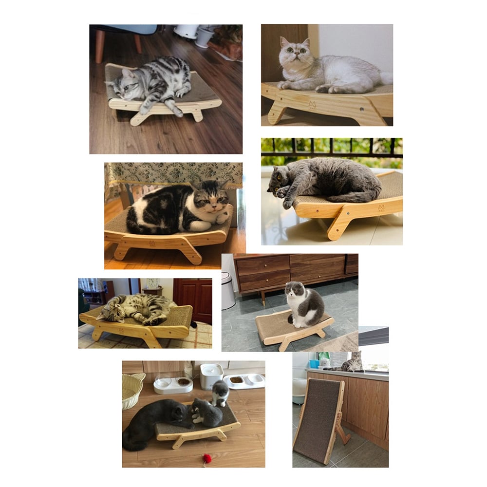 Cat Scratching Board, Vertical Adjustable Claw Sharpener