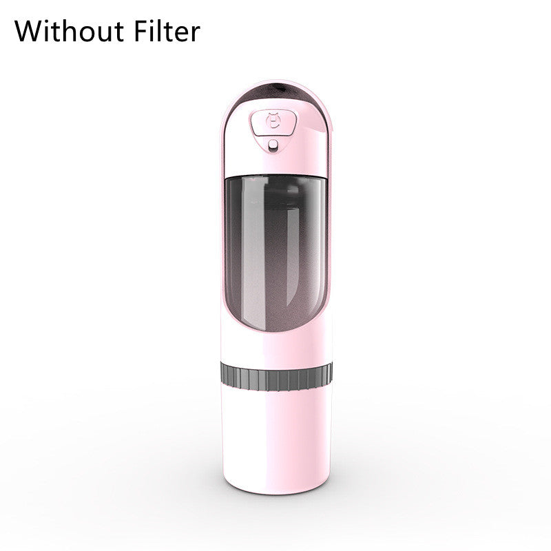 Pet water bottle, portable water bottle for dogs, water dispenser for dog walks, leak-proof drinking supplies
