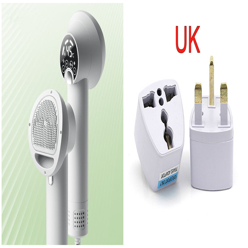 Silent pet hair dryer with comb and blow dryer