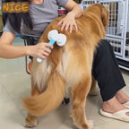 Pet Cat Brush Dog Slicker Brush Double-headed Negative Ion One-button Self Cleaning Dog Cat Hair Removal Pets Products