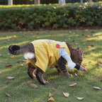 Cat Pet Costume Clothing Creative Yellow Knife Assassin Cat Clothing